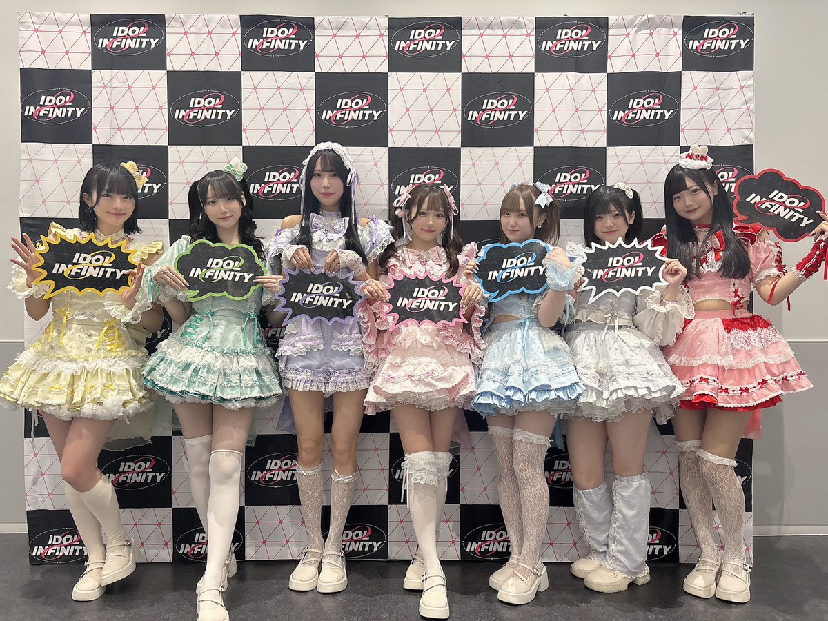 idolinfinity_'s tweet image. 【IDOL ∞ INFINITY PREMIUM GW Sp day1】

                4グループ目
❥・・ ┈┈┈┈┈┈┈┈ ・・❥
               Sugar♡Holic

#アイドルインフィニティ #IDOLINFINITY
#静止画撮影NG #動画撮影NG
@sgrholic_info 
#しゅがほり