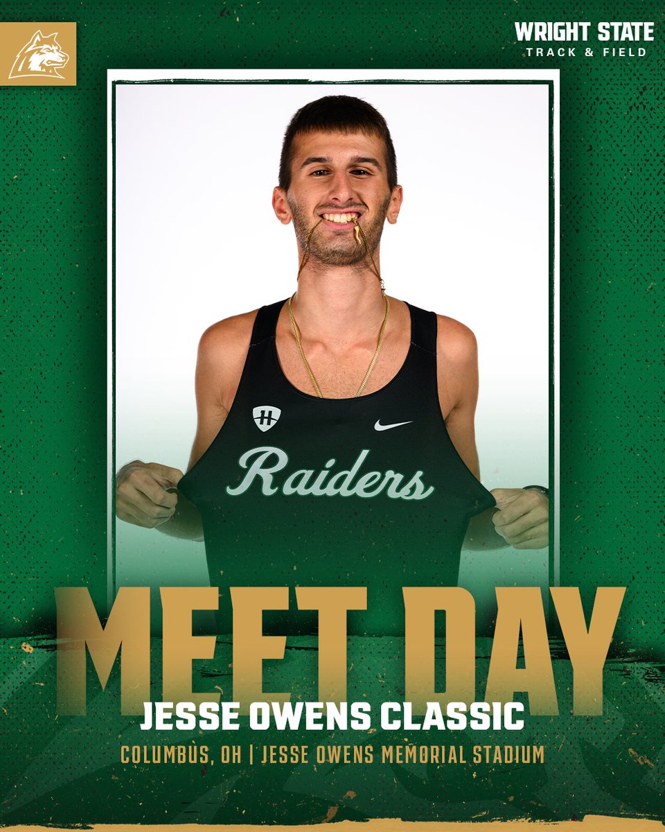 WSU_TF_XC's tweet image. Saturday out at the track starts soon!

🏃‍♀️🏃‍♂️ Jesse Owens Classic
⏰ 10:30am start
📍 Jesse Owens Memorial Stadium / Columbus, OH
📊 bit.ly/4usfsXr
#RaiderUP | #RaiderFamily