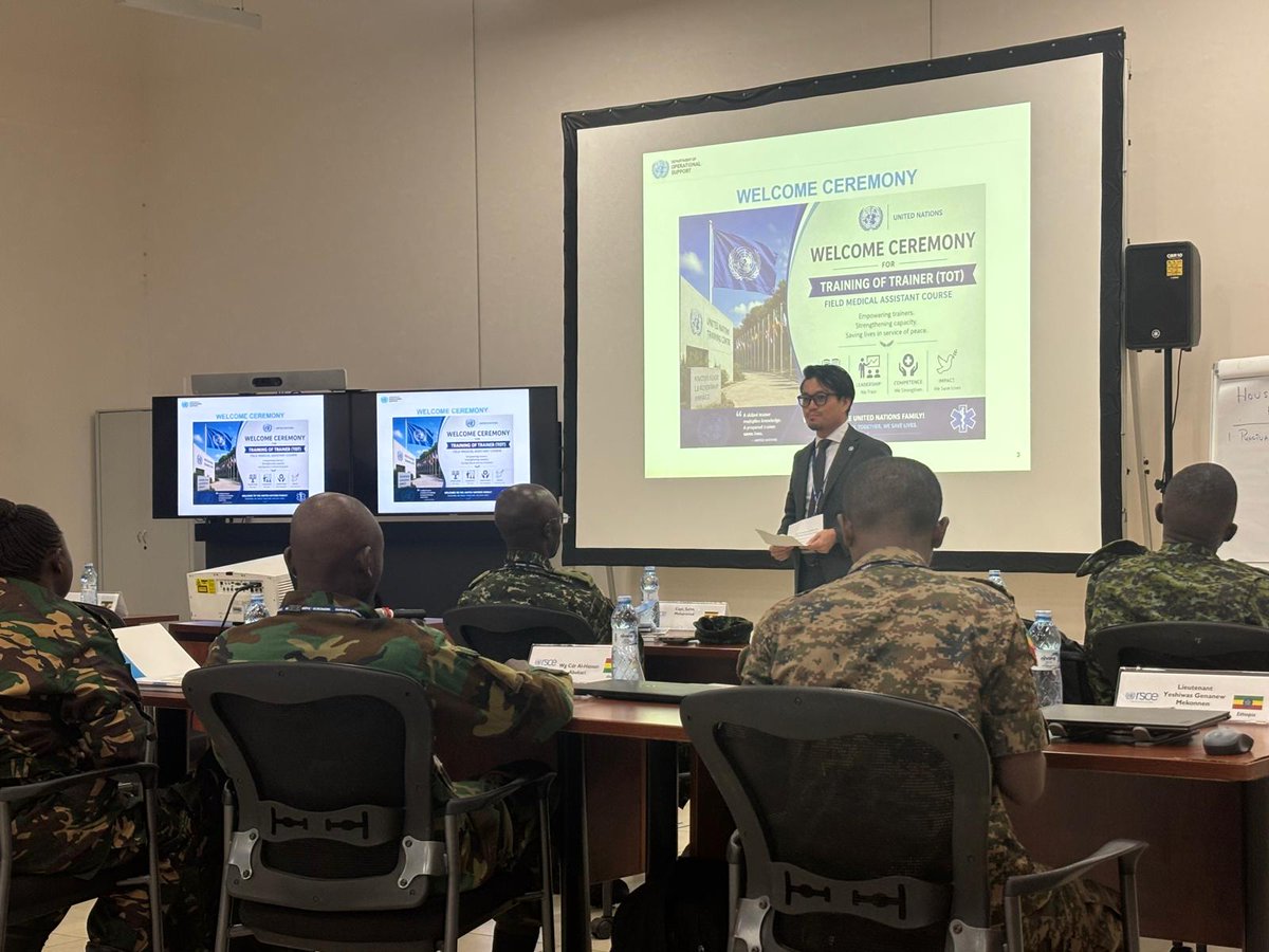 UN Department of Operational Support tweet media