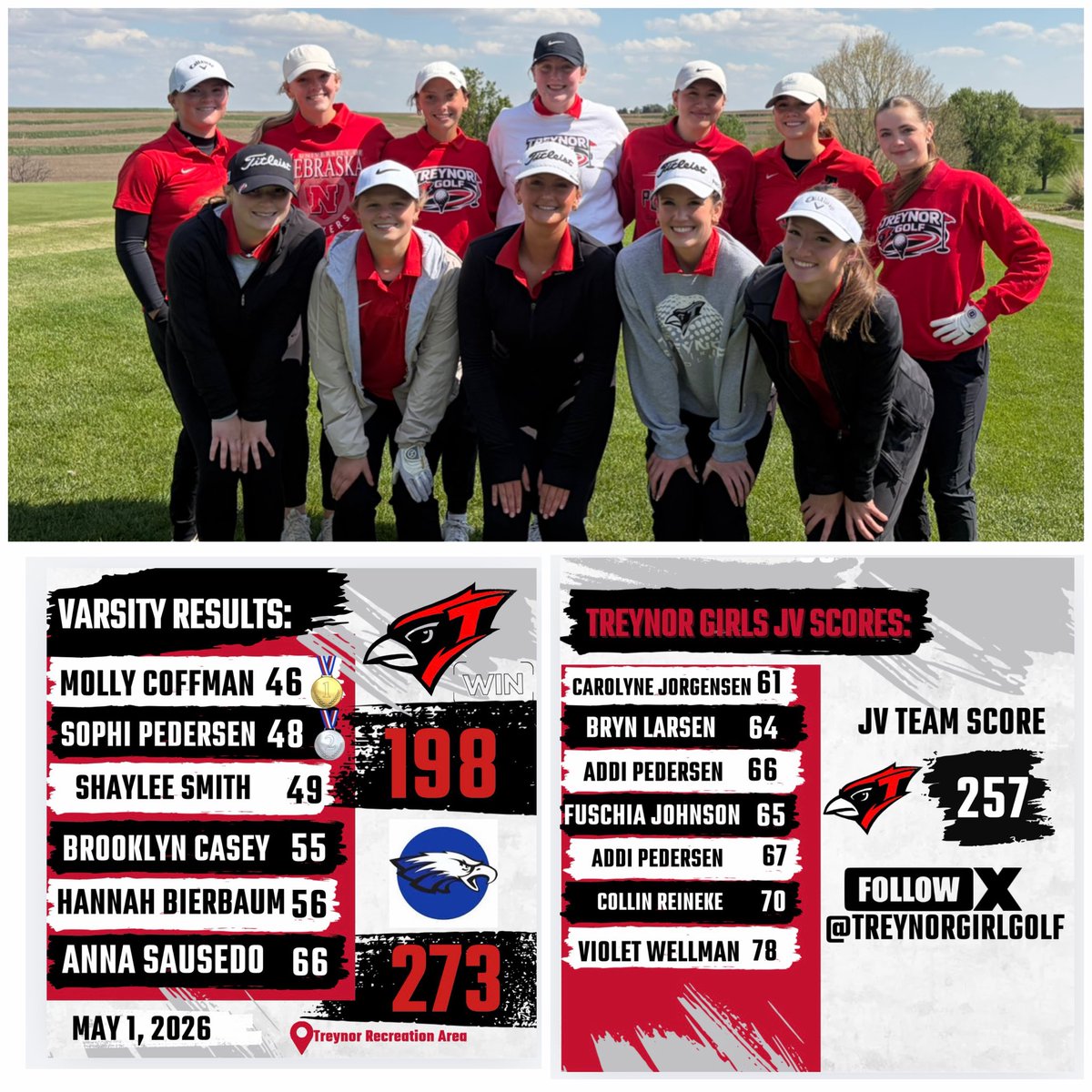 Treynor Girls Golf tweet media