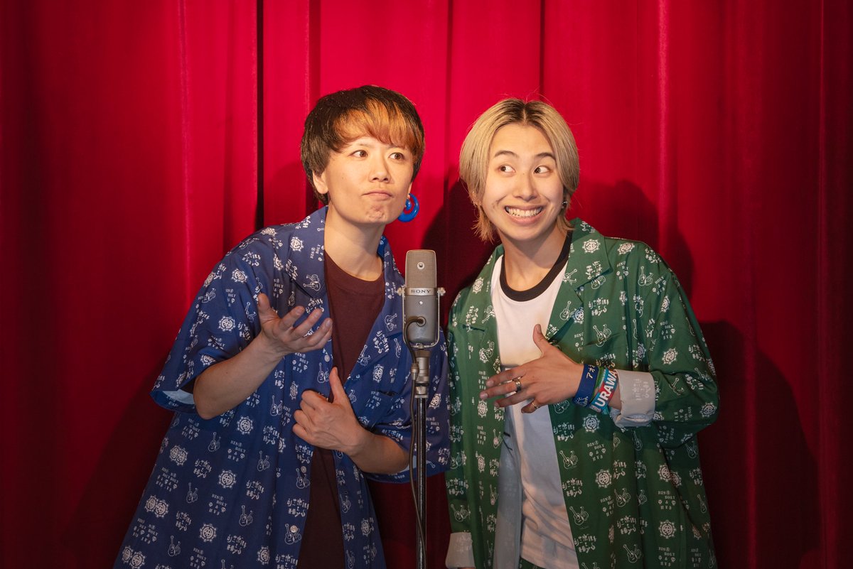 hayabolt's tweet photo. 📸NEWアーティスト写真📸

photo by 伊藤由岐(@duck_celf)
撮影協力 千葉ANGA(@livehouseanga )

今シーズンはりさボルト&amp;Hysのファニー側😉
衣装も新たに、オリジナルシャツです！
10周年に向けて、ノンフィクションエンターテインメントを極めに行きます🔥 https://t.co/4RjA1rhy3I