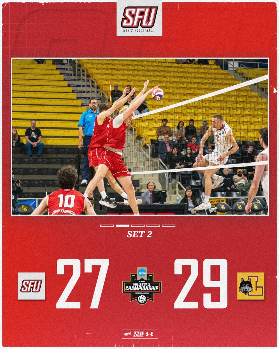 Saint Francis Men’s Volleyball tweet media