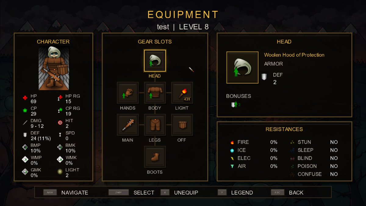 OnlyLuckOG's tweet photo. New vs old equipment screen.  Much more readable! https://t.co/Hpijs9o9bF