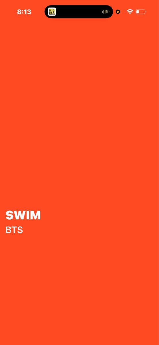 goreigo's tweet image. Thank you @1061BLI for #Swim by @BTS_twt 🙏💜😊