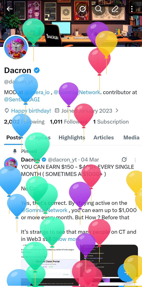 Dacron tweet media
