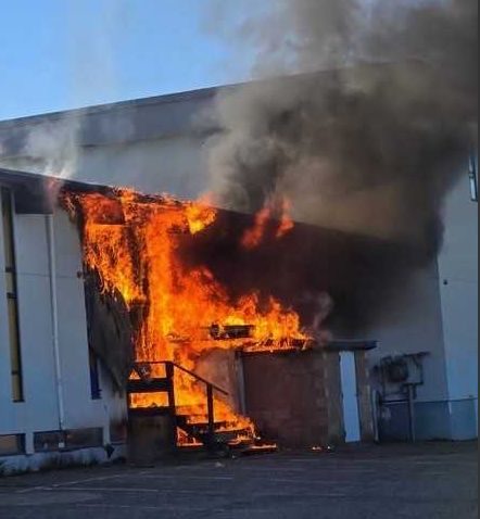 ckpgnews's tweet image. Fort George Baptist Church damaged by fire | STORY: ckpgtoday.ca/2026/05/01/for… #fire #princegeorge