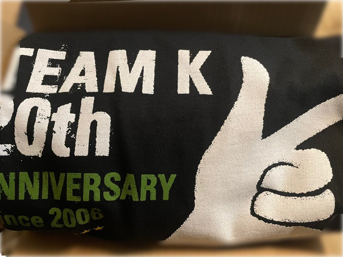 ２期生20周年公演アーカイブ見てたら届いたー
🤟💚
