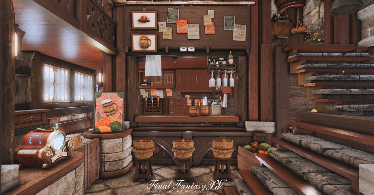 Kaoru_Collapse's tweet photo. 🍺A drop of sunshine [S]🍺
290/300
#FF14ハウジング 
#FF14housing 
#FF14 https://t.co/Y5VF9W2OhM