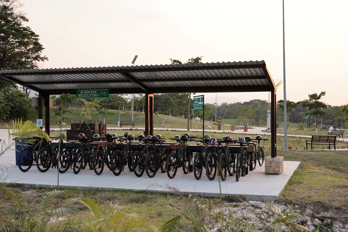 La presidenta <a href="/Claudiashein/">Claudia Sheinbaum Pardo</a> inauguró este viernes el Parque Ecoturístico “La Ceiba".

Se trata de una obra muy cercana a la zona arqueológica de Palenque, Chiapas, dedicada al respeto a la naturaleza, al cuidado del medio ambiente y al esparcimiento de la gente.