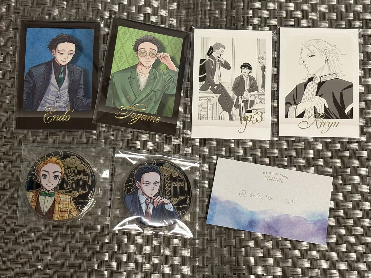 su0_luv's tweet photo. WIND  BREAKER ウィンブレ ウィンブレ展 原画展 グッズ 交換 買取

求）同種蘇枋>>買取
譲）写真グッズ

郵送でのお取引になります。
難しいと思いますが、よろしくお願いいたします🙇‍♀️ https://t.co/N7u7kZQIIq