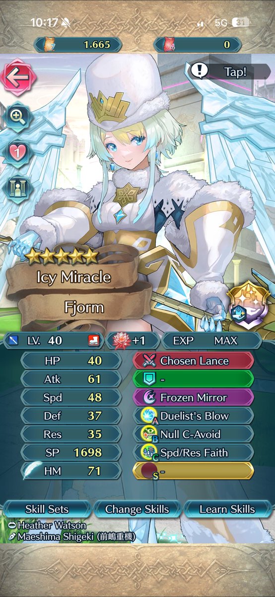 CHEESee04's tweet photo. @Stanley5574420 @aiboutedesu Well if you’re getting back into it again, a good staying free unit in my noon opinion is the new Alfonse from finishing the first chapter in the new book. https://t.co/1iQK345Kxj