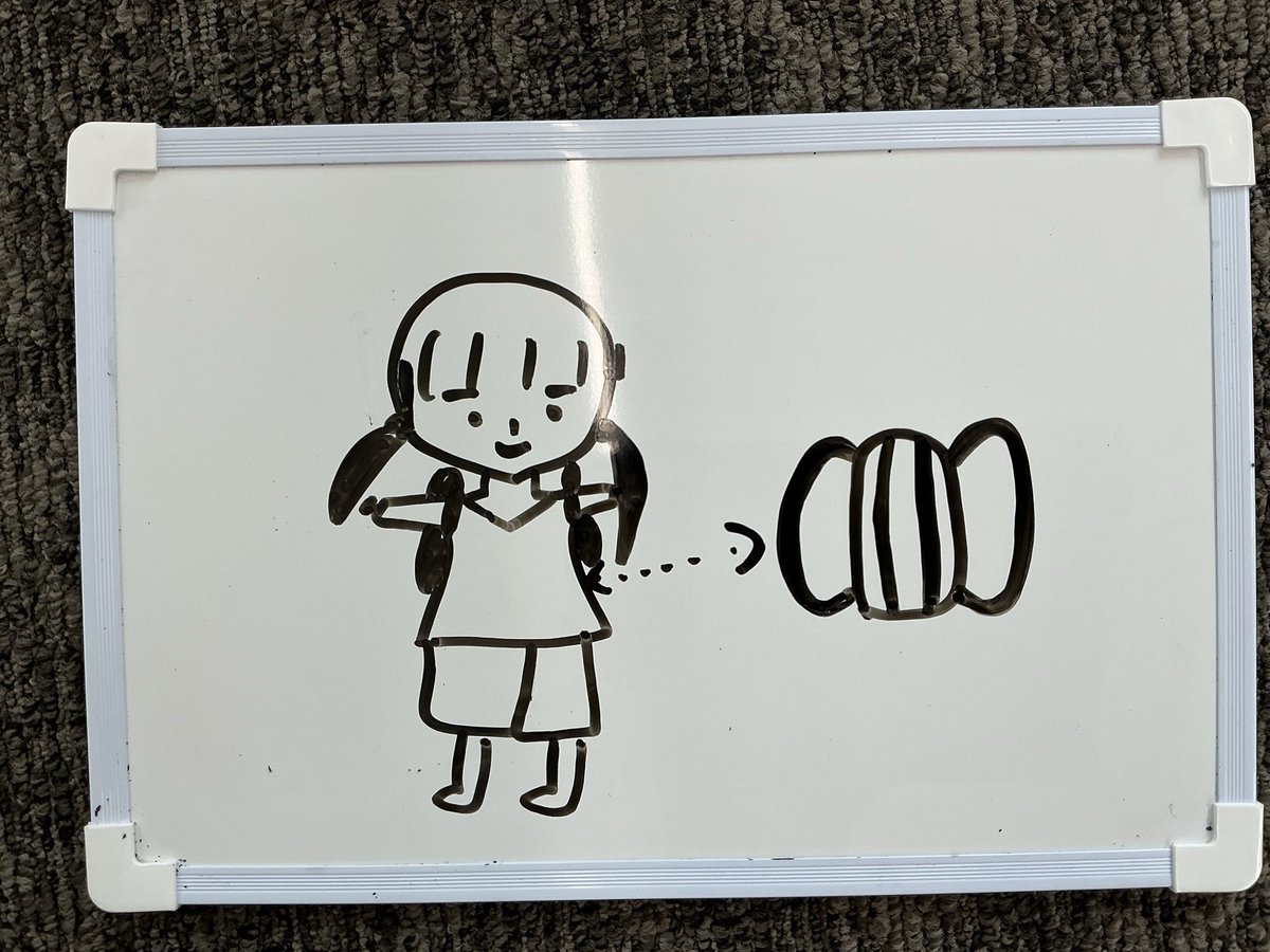 asa_hbc's tweet photo. 【絵しりとり🖼️】

こんにちは！

東峰です。
今日は久しぶりに土曜日のお昼ニュースを担当しました☺️

せっかくなので絵しりとりの続きを！

梶原アナの絵は【コアラ🐨】なので【ら】から始まる絵を描きました！

もう【ら】から始まる絵のレパートリーがありません😭 https://t.co/ELUt7F7NgA