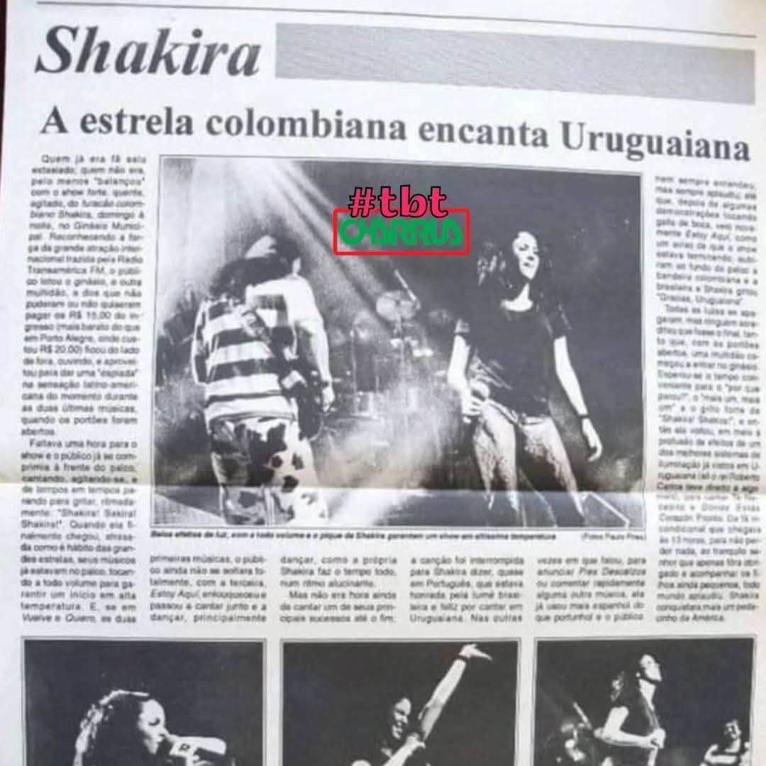 LidianeNicorena's tweet photo. Hoje conversando com minha amiga percebi que fomos no show e não temos 1 foto sequer do dia do evento. 
Será que hoje as pessoas sabem curtir um show sem celular?
Lembro de cada música que @shakira cantou naquela noite em 1997, de nosso entusiasmo. O que vale é a lembrança. https://t.co/8OKMC2UqXX