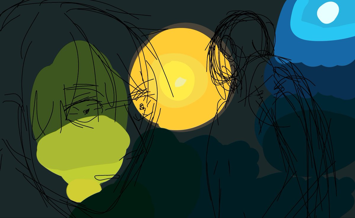 nikuzured_egg's tweet image. 昨日はちょいと配色やら明暗の遊びをしてました。参考画像ありです。
#study #イラスト