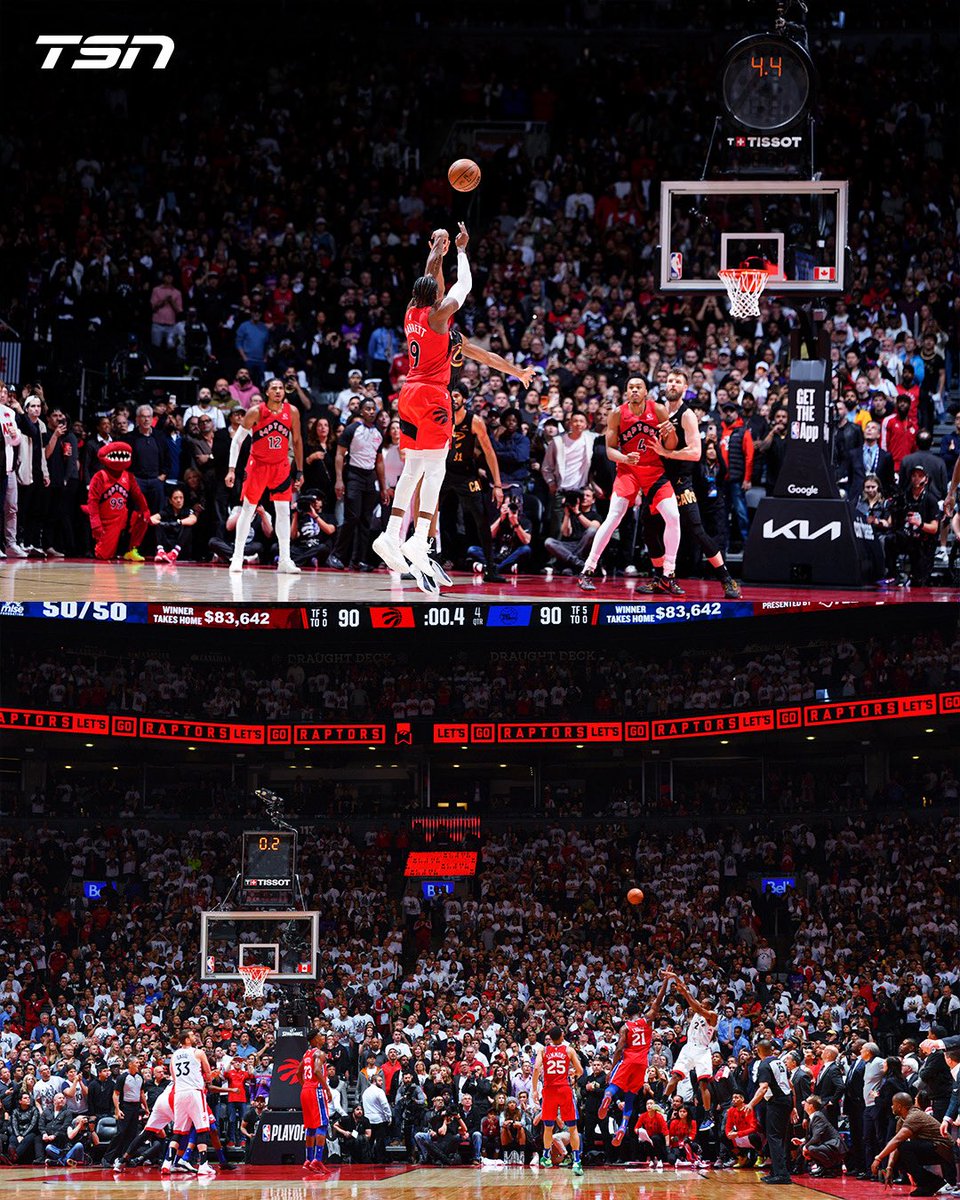 2026 but feeling like 2019 👀

The Raptors playoff magic lives on!