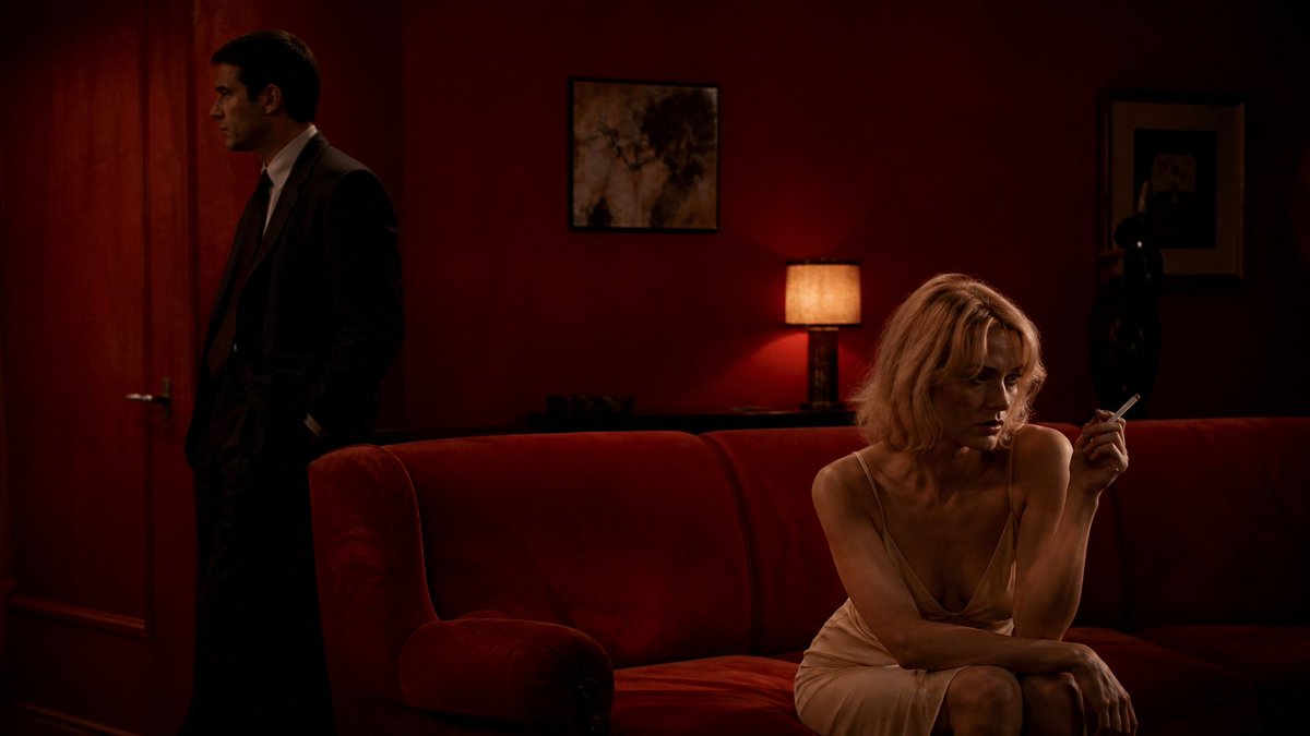 Crimson Noir Lounge Scene