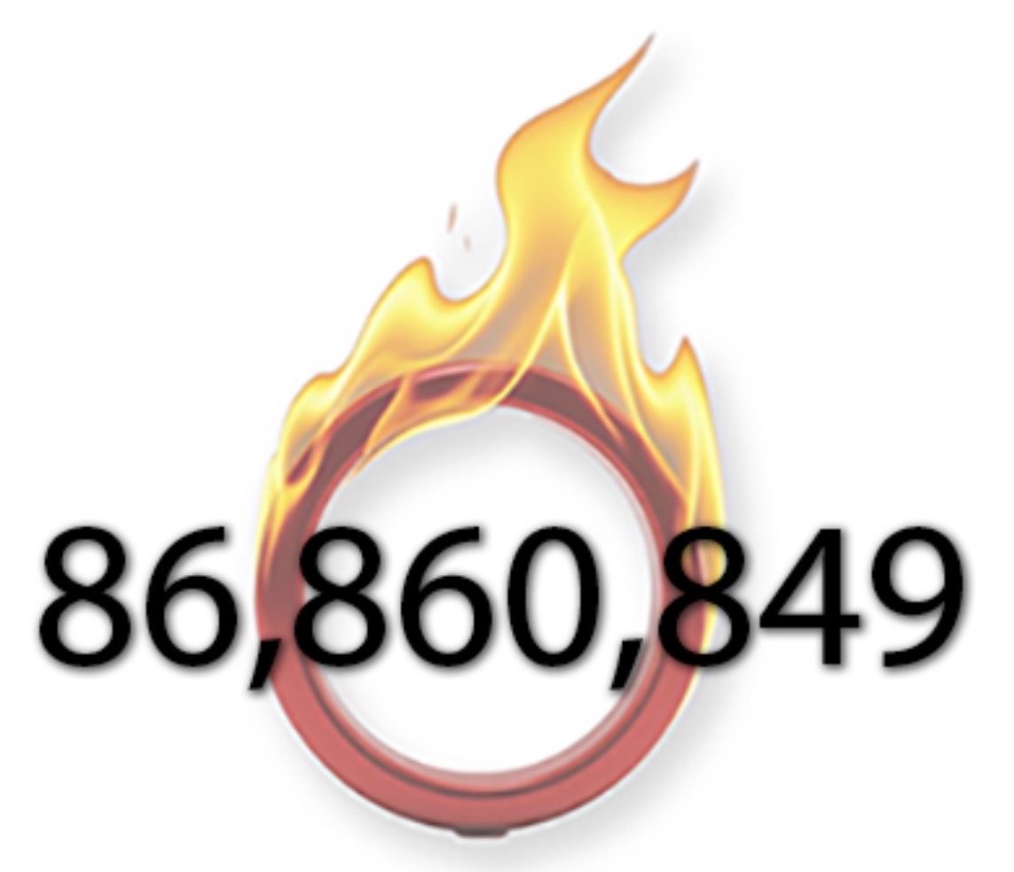Total April burns

86,860,849 - Burned OMI
   2,895,362 - Daily average burns
             7,325 - StackR Transactions