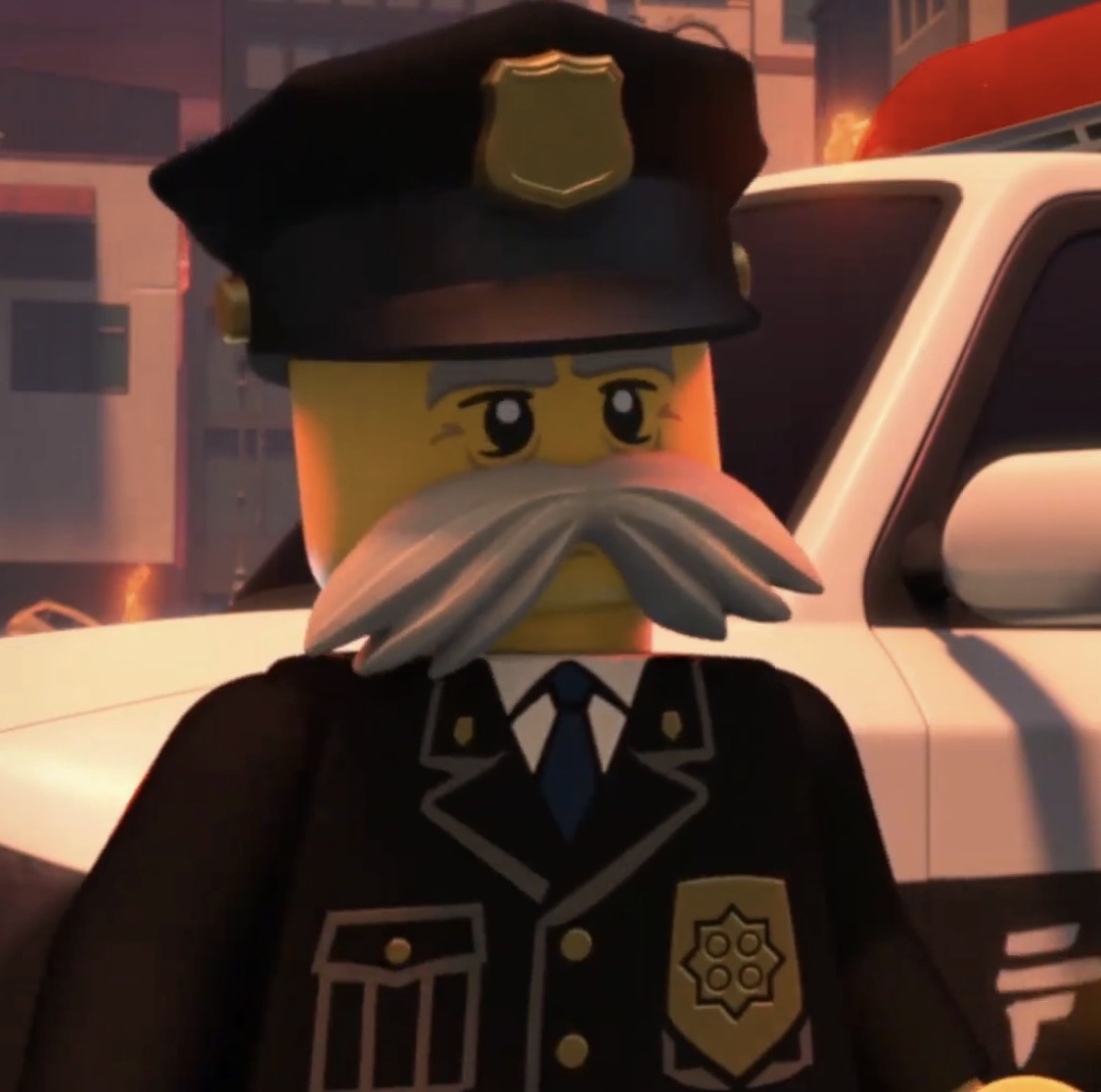 SamsBrickLab's tweet photo. The mustache piece is finally gray! 

Our boy the Commissioner’s been waiting for this day since 2016 https://t.co/ZKb4c89v7Z
