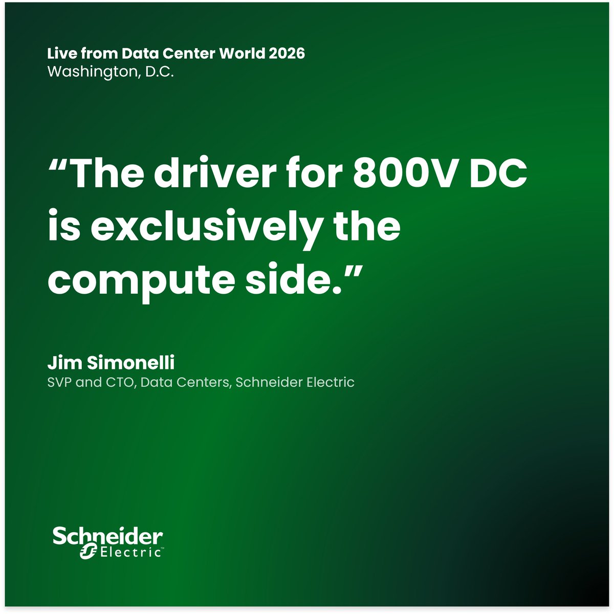 aziz_patel's tweet photo. If you work anywhere near data centers, AI infrastructure, or power systems, this one is worth bookmarking.

Schneider's Jim Simonelli and Manav Patel walked through 800V DC, sidecar architectures, the codes-and-standards work happening behind the

Replay: https://t.co/KHruhAtWhC https://t.co/RpfO3saEPl