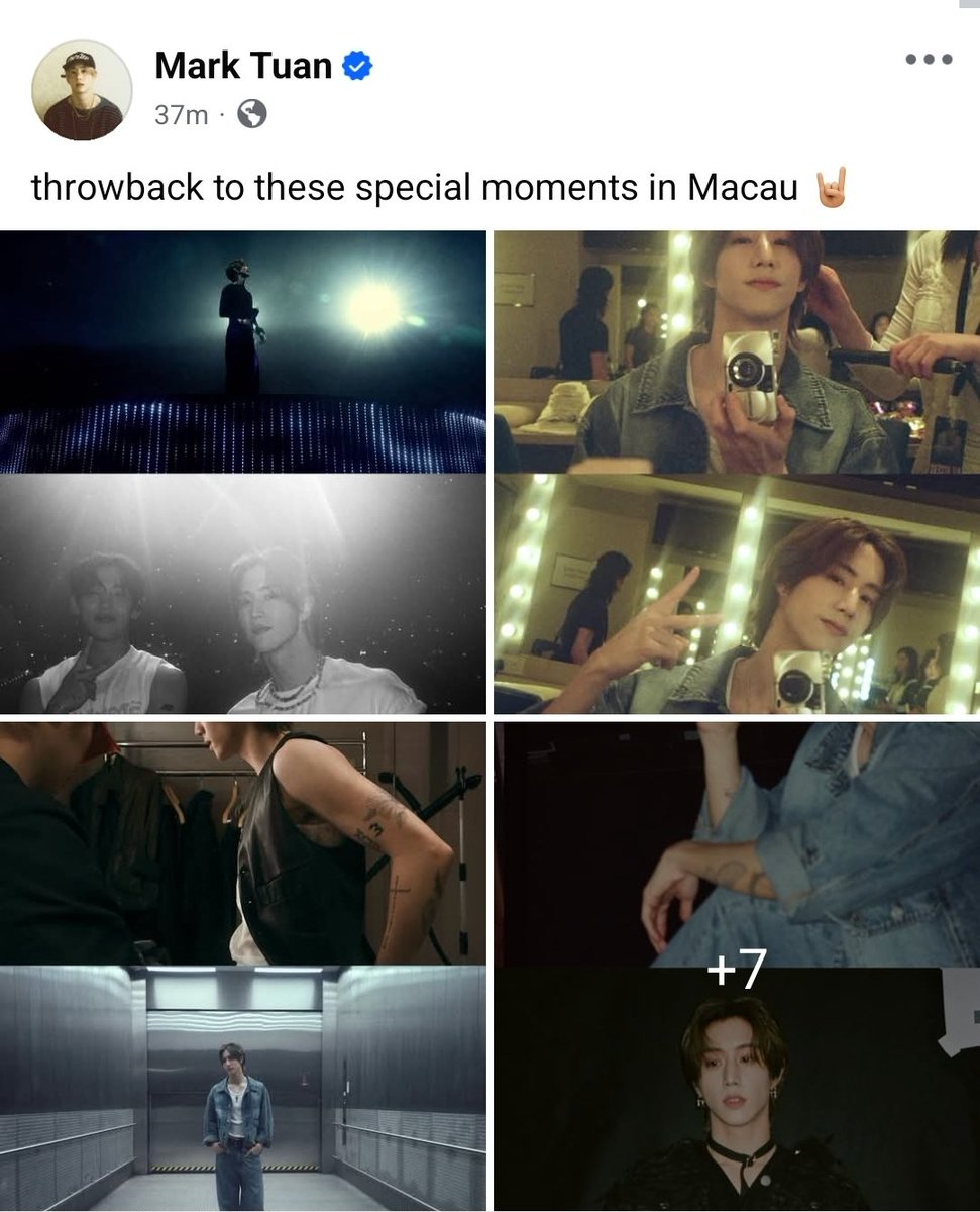 260501 Mark's Facebook Post

"throwback to these special moments in Macau ✌🏻"

Head over to his post on Facebook to like, repost, and comment. 🤗
🔗
facebook.com/share/p/1ETHdD…

#MarkTuan #段宜恩
<a href="/marktuan/">Mark Tuan</a> <a href="/DNAmngmnt/">Mark Tuan Official</a>