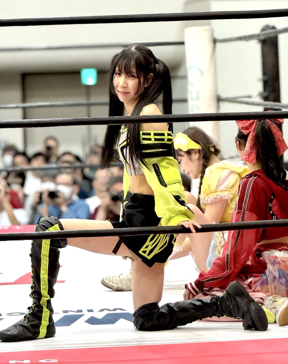 身長とツインテールの毛量と長さが本家超え…した天使様🐰🪽🐝 #tjpw