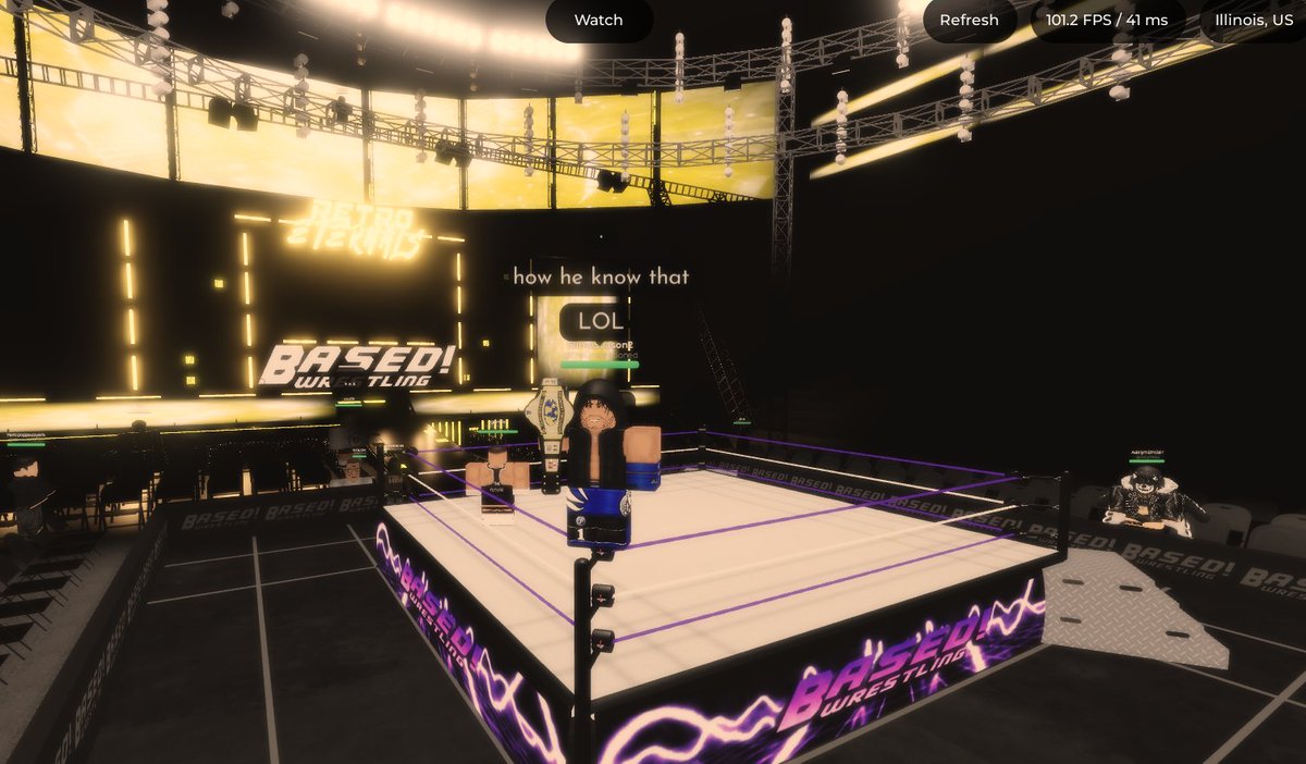 Roblox Wrestling Union tweet media