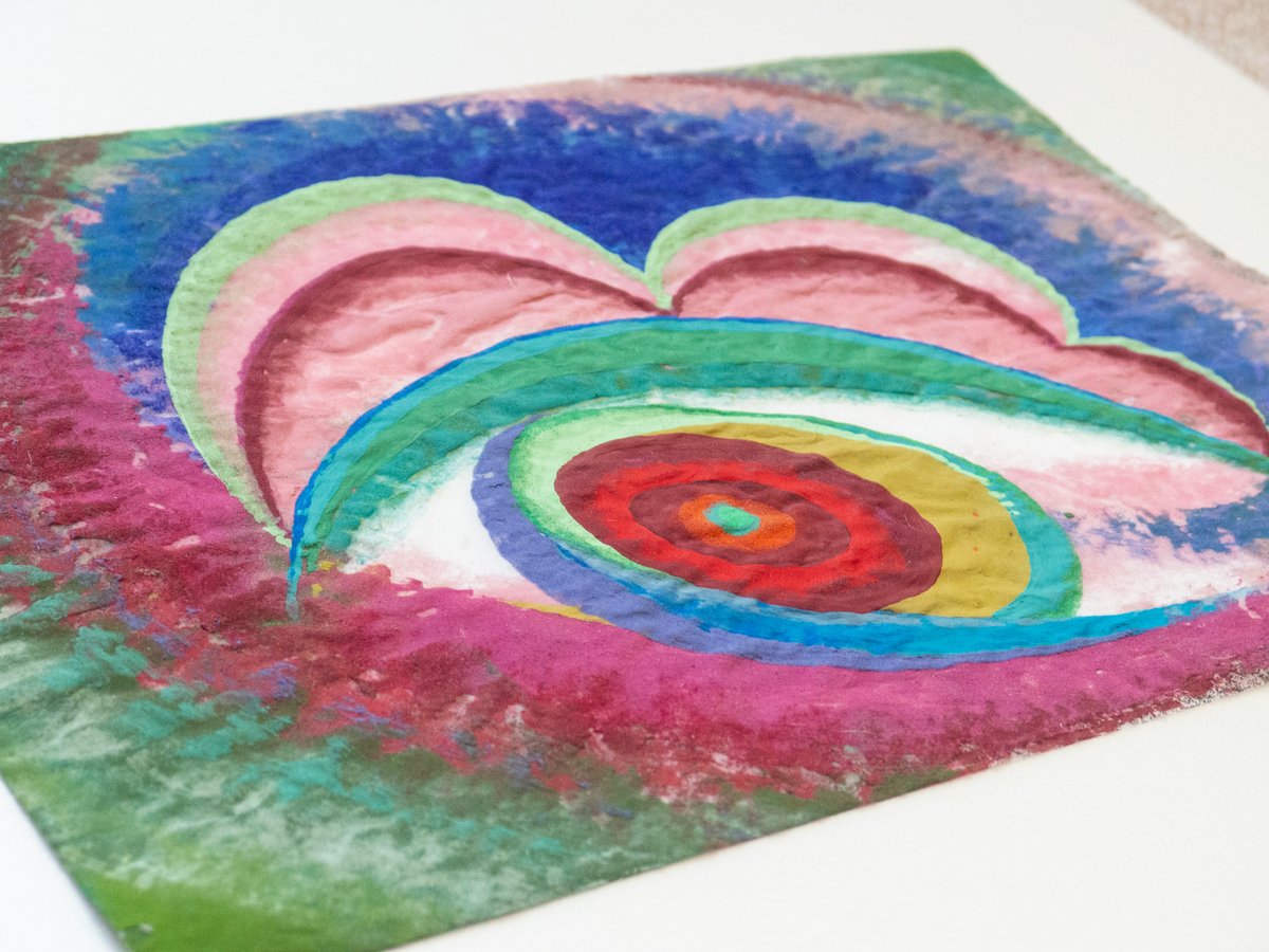 N_Hanmyou's tweet image. トレーシングペーパー,岩絵の具
tracingpaper,mineral pigments(rock paint)

#art #abstract #painting
#niiyamahanmyou 
#にいやまハンミョウ
#ぐうぜん #なりゆき #あそび