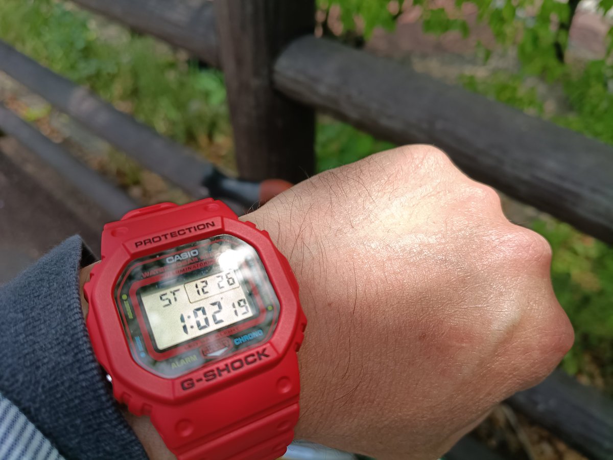 sodashop_100's tweet image. おうち→GIKENスタジアム
チャリで62分🚴 #CASIO #高知ユナイテッドSC #GSHOCK
