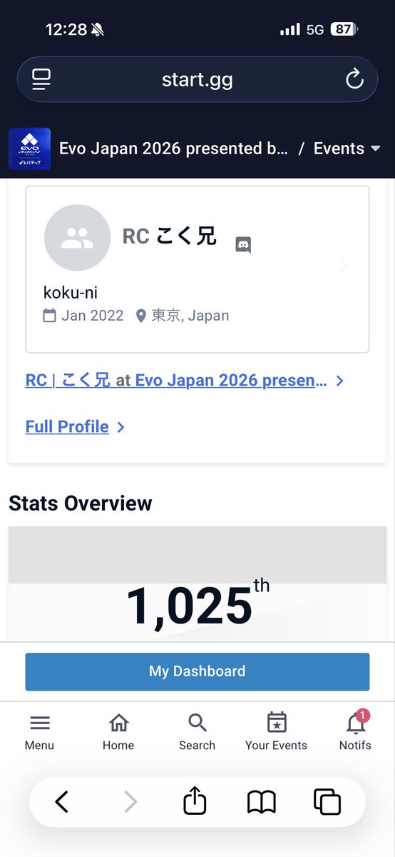 エボジャパン負けちゃった！舞の人に勝ってエレナの人に負けちゃった