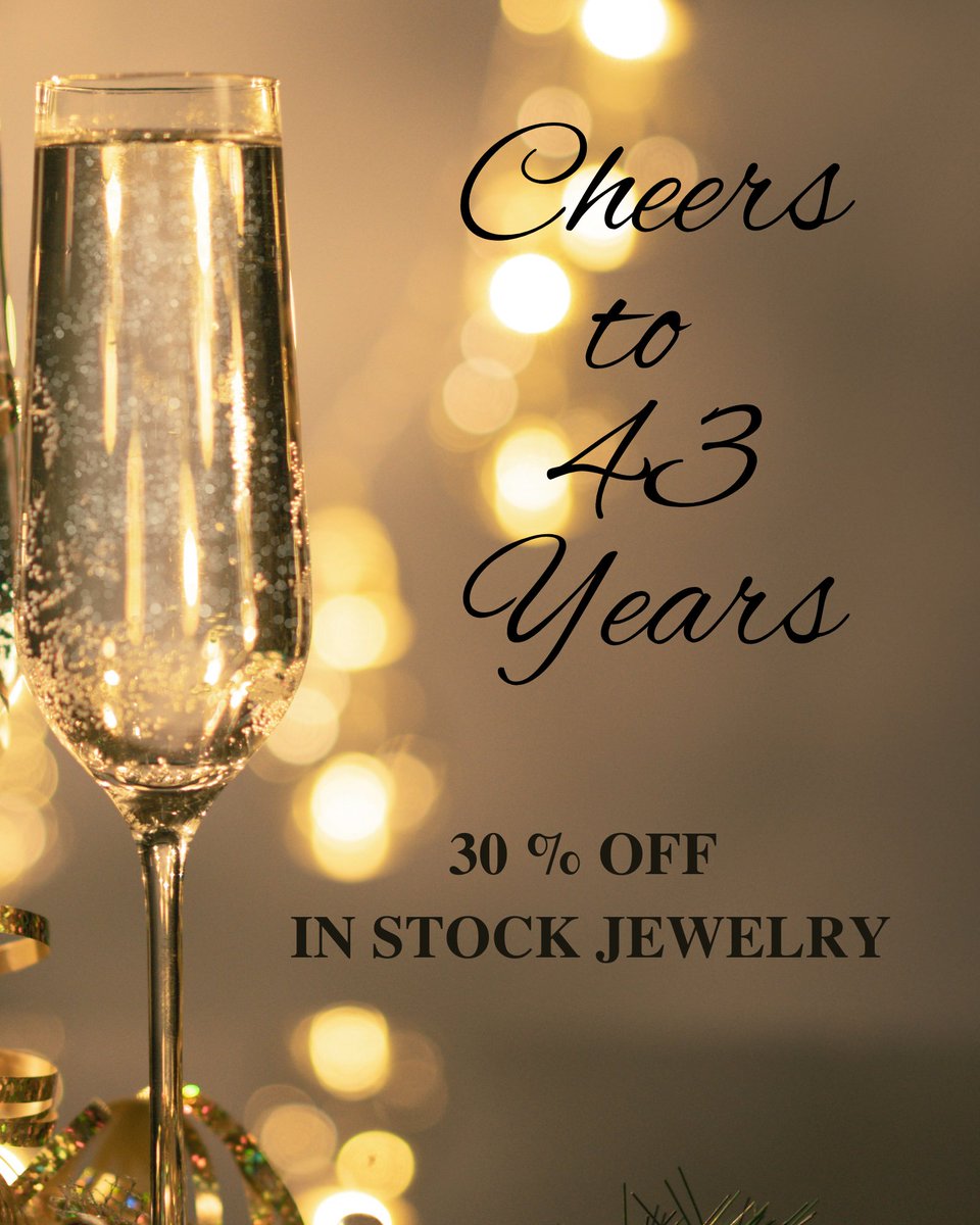 sunsethillwc1's tweet image. Celebrating 43 years as your trusted jeweler with 30% off in stock jewelry all month long! 

Now’s the perfect time to gift Mom, congratulate grads, and indulge a little. 💎

#giftsforher #formefromme #finejewelry #wcshopsmall