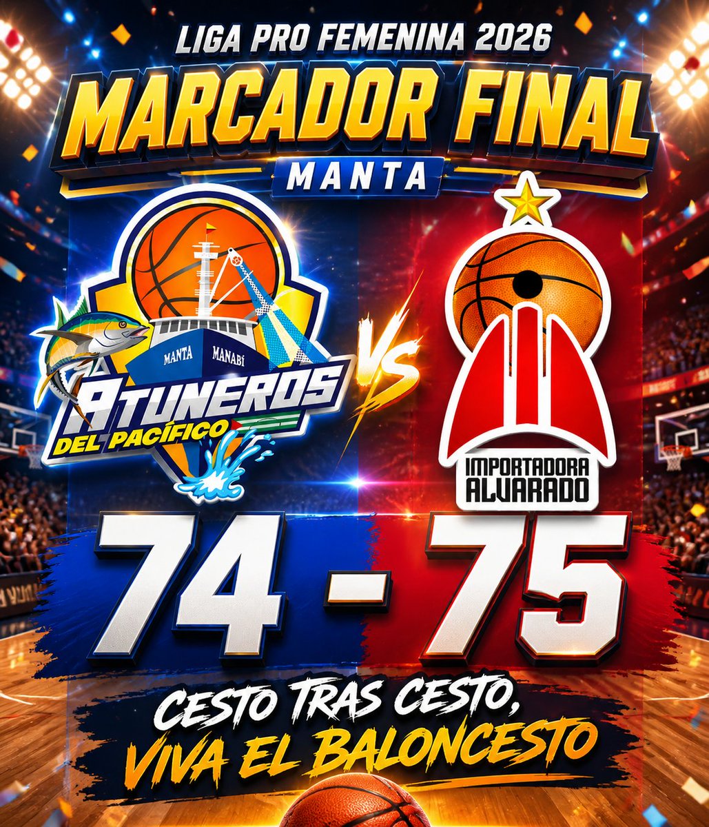 BaloncestoCoach's tweet photo. 𝐏𝐀𝐑𝐓𝐈𝐃𝐀𝐙𝐎𝐎𝐎𝐎 𝐄𝐍 𝐌𝐀𝐍𝐓𝐀 ✍️🇪🇨🏀
𝐋𝐈𝐆𝐀 𝐏𝐑𝐎𝐅𝐄𝐒𝐈𝐎𝐍𝐀𝐋 𝐅𝐄𝐌𝐄𝐍𝐈𝐍𝐀 𝟐𝟎𝟐𝟔 https://t.co/liuJDXqLpj