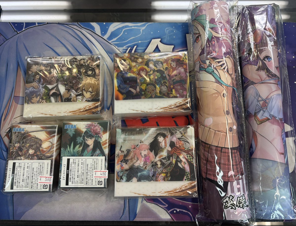 英傑大戦　デスクマット　艶夏　新品 英傑大戦 通販にキャンペーングッズのデスクマット『艶夏』、『麗花