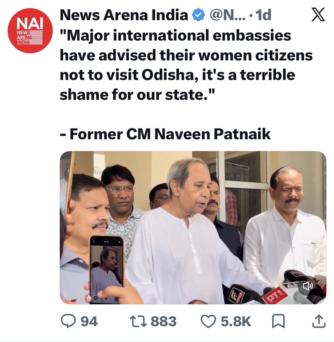 K M R PRASAD tweet media