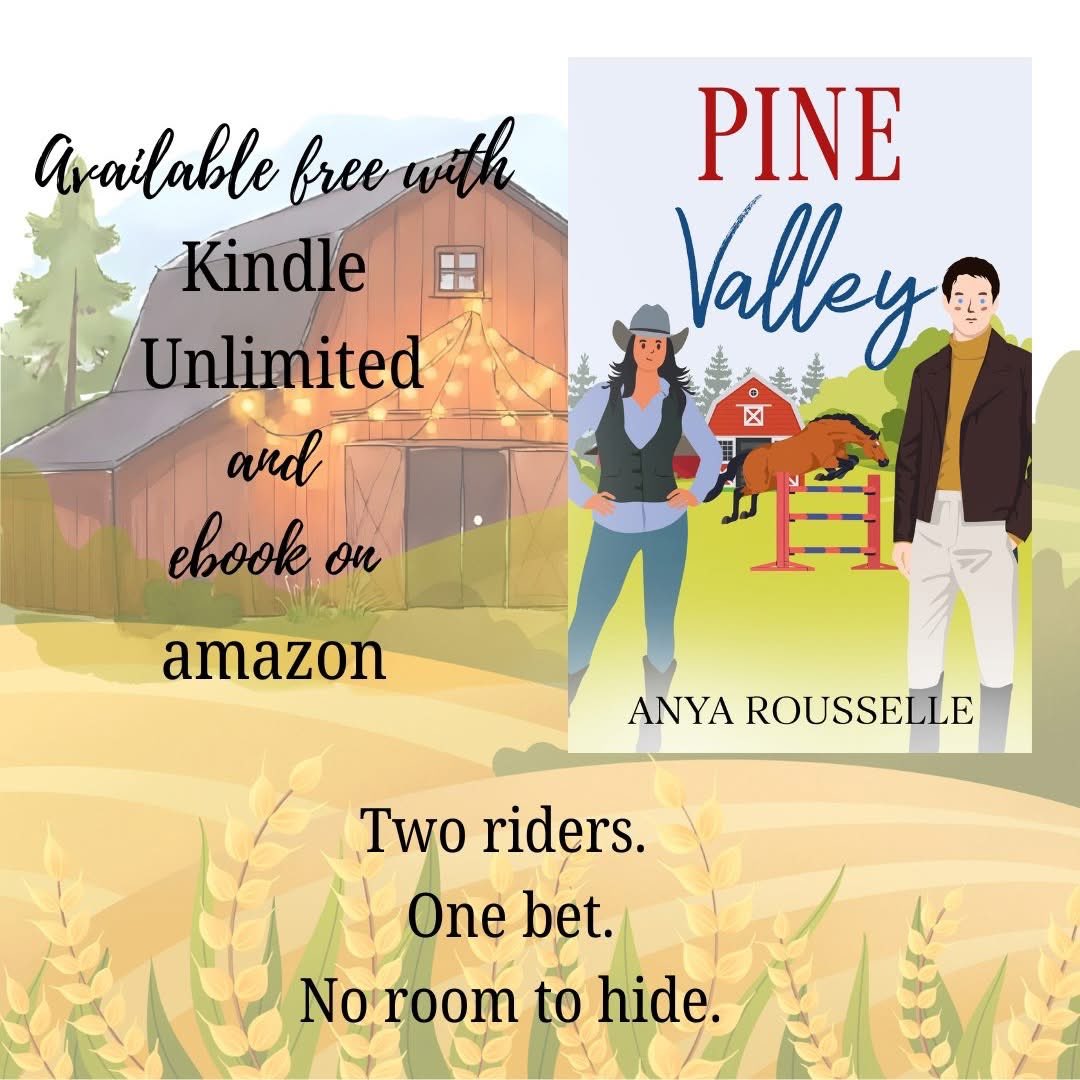 HM_Shander's tweet photo. It's Release day! Pine Valley is now available on Kindle Unlimited, and ebook through amazon. 

https://t.co/n6MP6b70CW 

#summerreads #romancebooks #sweetromance #dockread #indieauthor #equestrian #equestrianromance #reading #amreading #bookstagram #booktok https://t.co/zYsO20R3kr