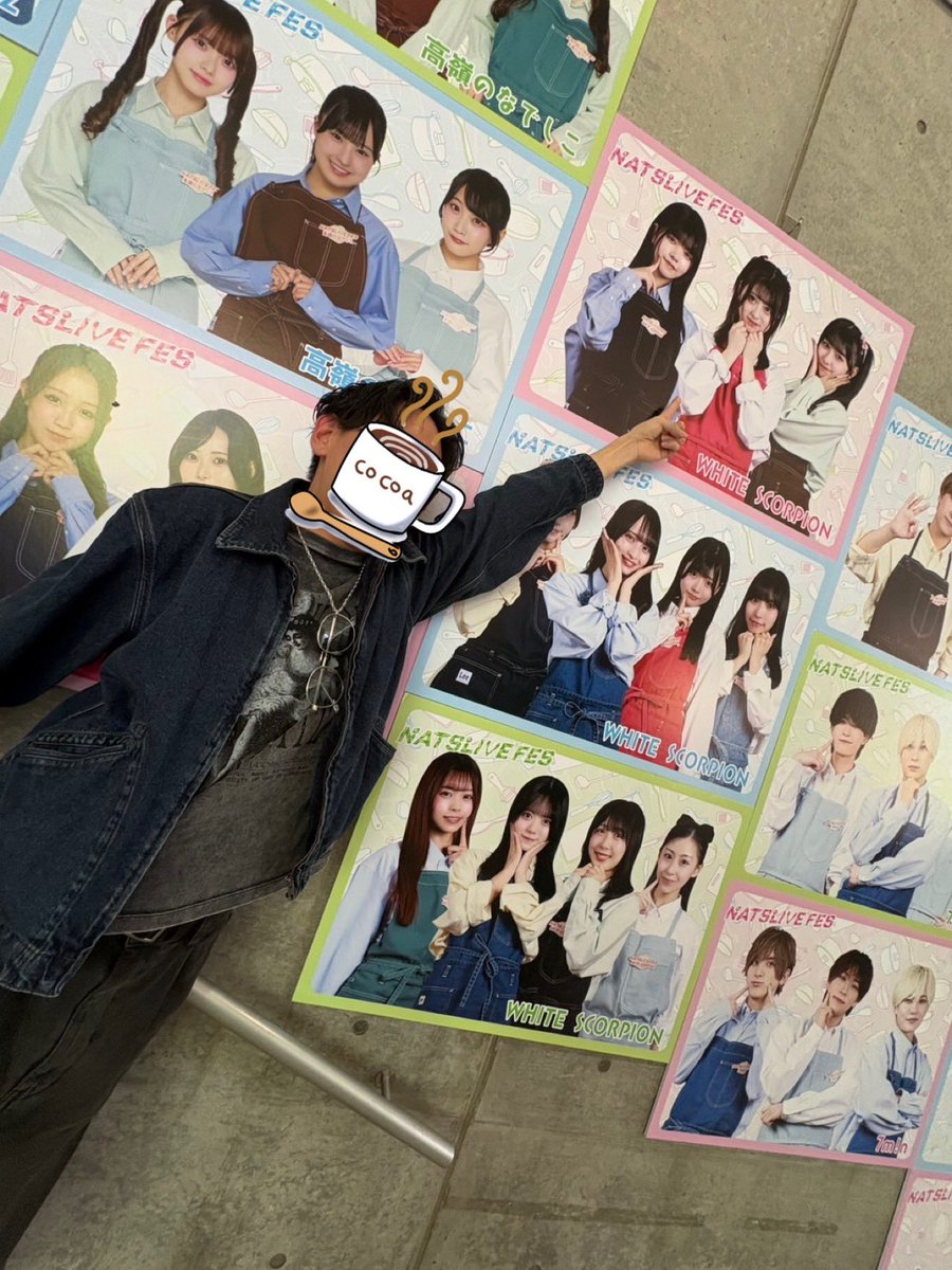 cocoa_87oshi's tweet image. NATSLIVEFES着弾！
HANNAのポスターがHANNAの身長ぐらい高いところあって撮るの大変だった😓
HANNAが料理作るとこ見てるね👀

#WHITESCORPION #ホワスピ
#HANNA #ハンナ親衛隊