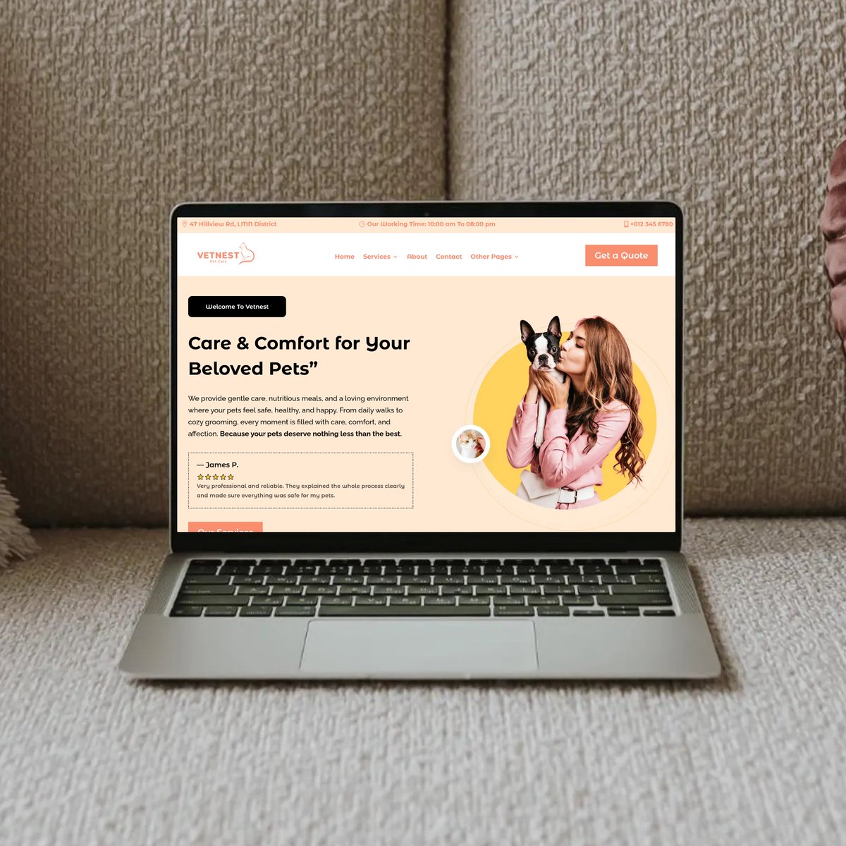 Behivetemplates's tweet photo. Pet Care website Template by Behive Templates

✨ 16 pages already built 
✨ Drag and drop editing 
✨ Mobile friendly layout
✨ SEO ready structure
✨ Divi Lifetime License Key

Take a look: https://t.co/rnVuTQiIcf

#behivetemplates #PetCareWebsite #dogwalkerwebsite #DiviTheme https://t.co/x3d3VO8wlR