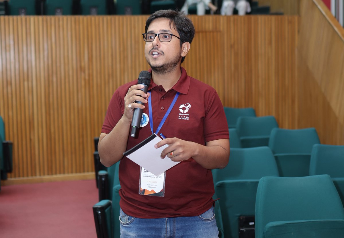 IIM_I's tweet image. An engaging start to conversations at the intersection of data, technology, and management.

#IIMIndore #CERE2026 #Keynote #AI #DataAnalytics #Management
