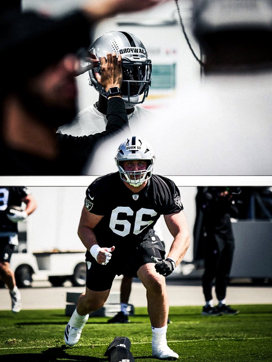 RaidersLead's tweet photo. Thread two: Keyron Crawford &amp; Trey Zuhn III 🏴‍☠️ https://t.co/rGbzIJPWUs