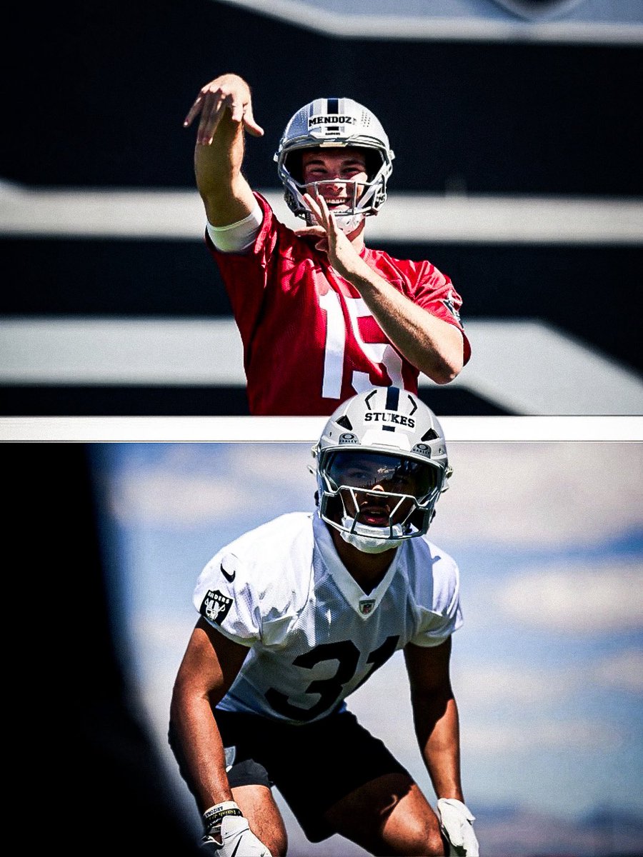 RaidersLead's tweet photo. Thread one: Fernando Mendoza &amp; Treydan Stukes 😍 https://t.co/BGSAwKzKEt