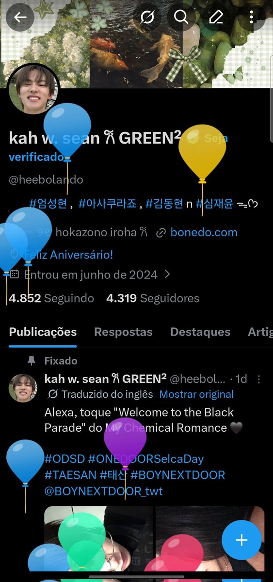 kah w. sean 𐙚 my day 🎉 tweet media