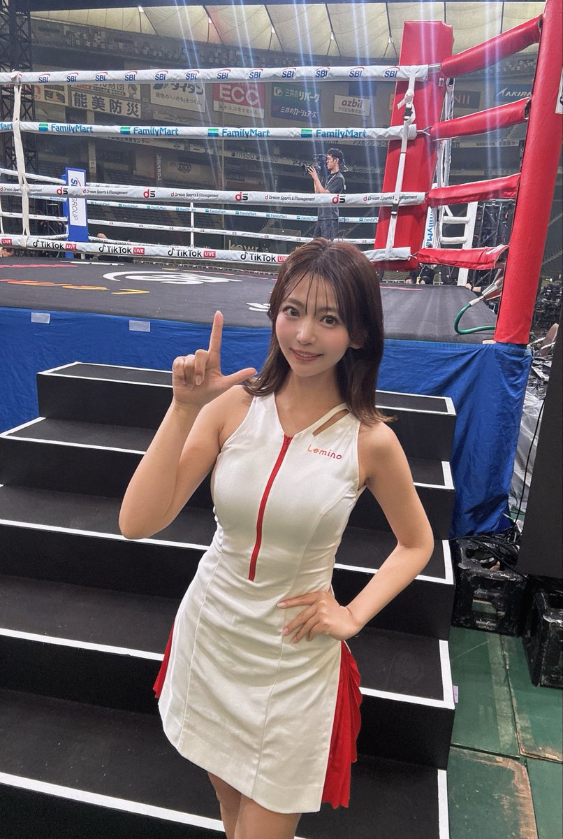moekasasaki_'s tweet photo. Lemino BOXING 【THE DAY】
＼🌏ダブル世界タイトルマッチ🥊 ／

世界が注目する伝説の試合の
ラウンドガールができて幸せです！

会場を盛り上げていくので
東京ドームにお越しの方！
ライブビューイングで視聴される方！
楽しみましょう

#Lemino #INOUEvsNAKATANI

https://t.co/N8WG3CNvYs https://t.co/XOh11u4vP0