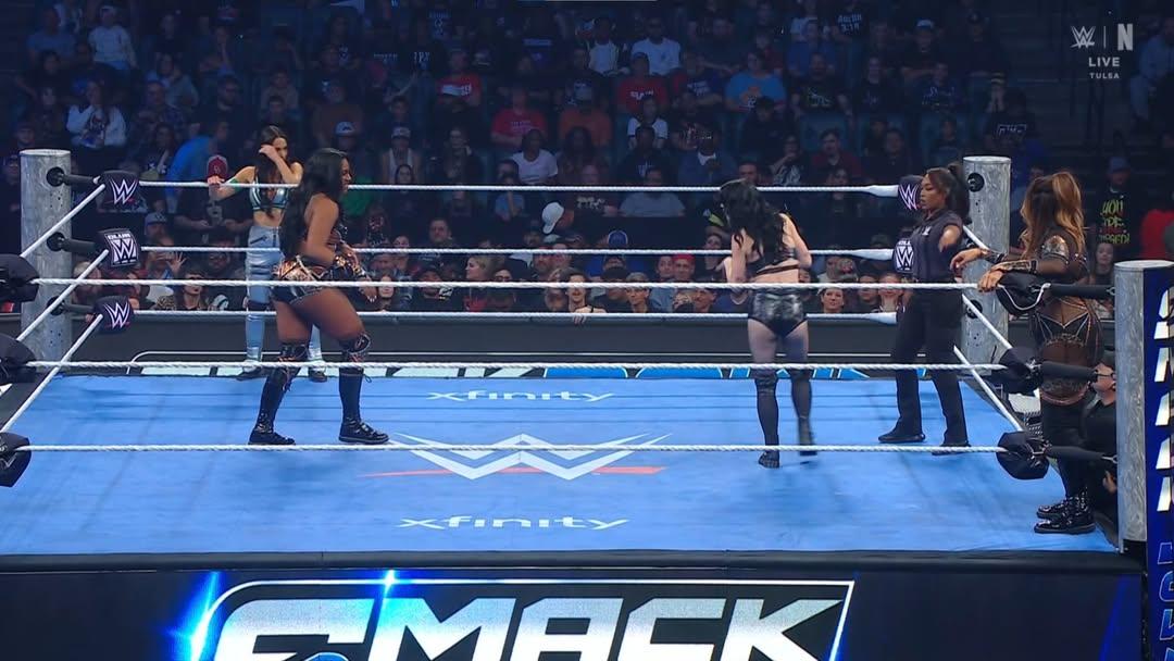 PanaiSunad97219's tweet image. 🏆 PAIGE &amp;amp; BIRE BELLA vs THE IRRESISTIBLE FORCES FOR THE WOMEN'S TAG TEAM CHAMPIONSHIP 💥 | SMACKDOWN 2026 MAY 01 🔥

#SmackDown #FridayNightSmackDown #WWE