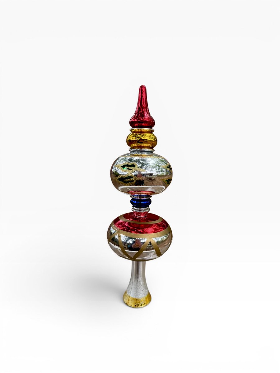 MaryBradshaw66's tweet image. Vintage 1960’s Hand Decorated, Christmas Plastic Tree Topper of Red, Gold, Silver and Blue w/ Frost-Like Sprinkles around the Bottom Just Listed in Etsy Store.

Follow Etsy Link in Bio: #christmas #christmastree #christmastreetopper #christmasdecor #christmasornaments