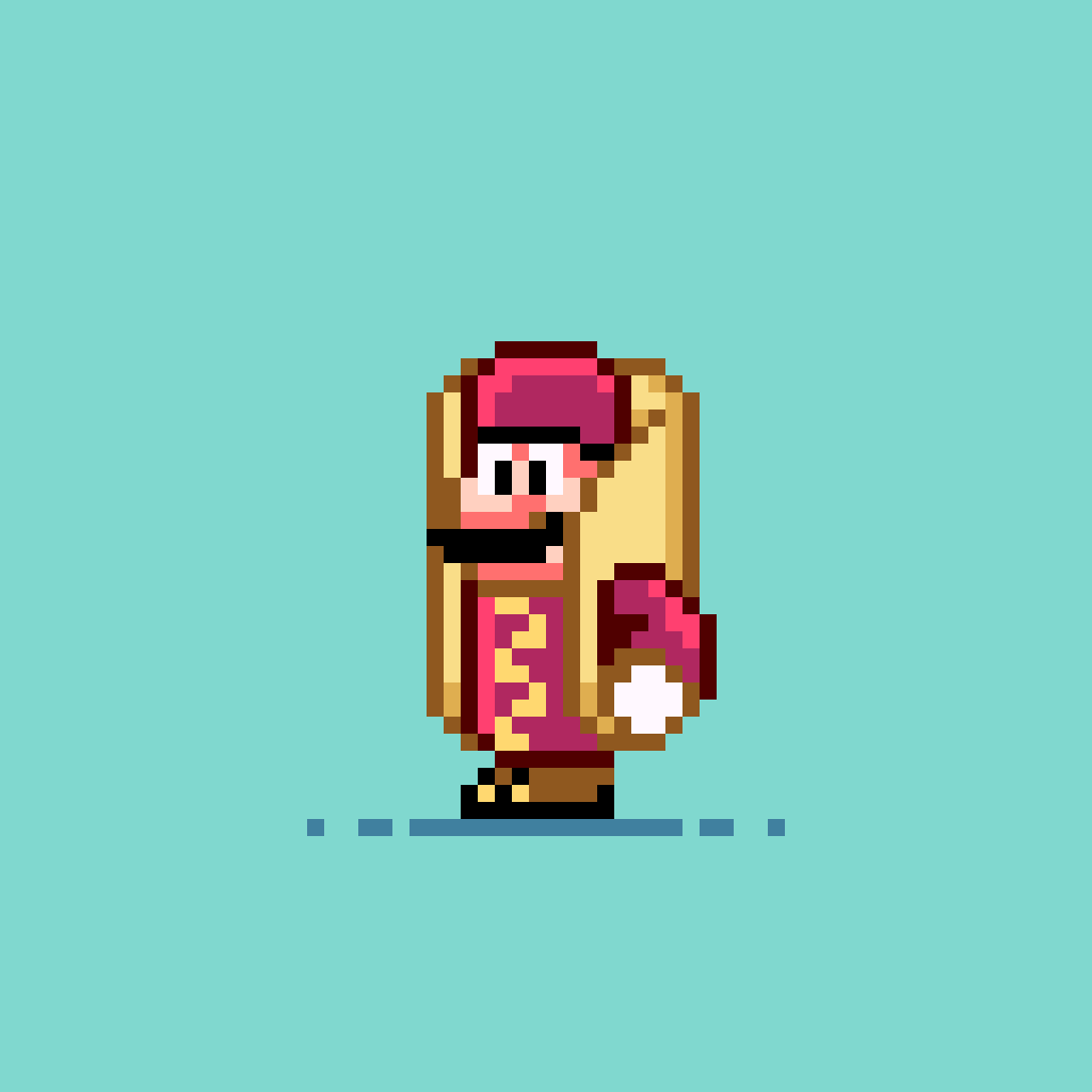 LytharTheCat's tweet image. cool outfit
#supermario #pixelart