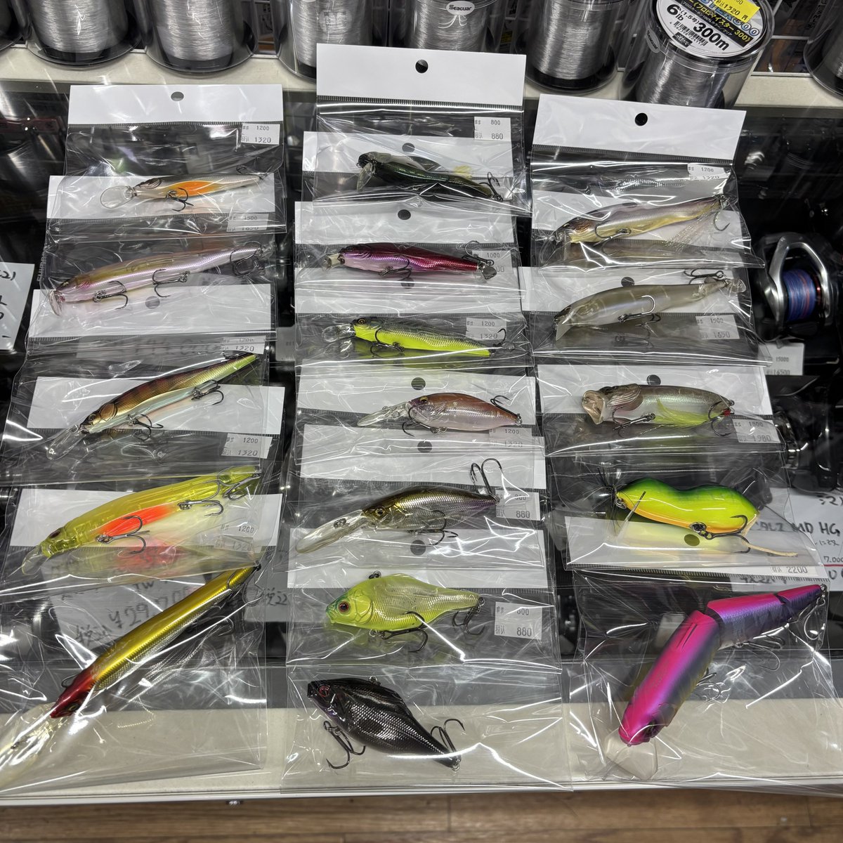 中古美品メガバスルアー多数入荷しました！ワンテン、ナナハン、ito 