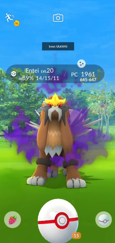 engel_go's tweet image. ✨Shiny Shadow Entei 🥳

#PokemonGO