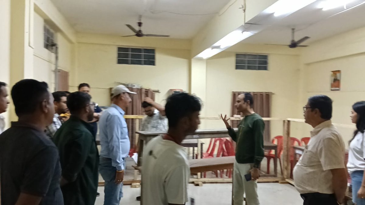 DEONalbari's tweet photo. On 30th April, 2026, the District Election Officer, Shri Nibedan Das Patowary, ACS, undertook an official visit to Nalbari College to review and assess the comprehensive preparations in place for the counting day of the Assembly Election.
@ECISVEEP 
@ceoassam62029 
@diprassam https://t.co/v3R6OxYwrY
