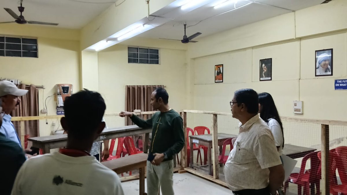 DEONalbari's tweet photo. On 30th April, 2026, the District Election Officer, Shri Nibedan Das Patowary, ACS, undertook an official visit to Nalbari College to review and assess the comprehensive preparations in place for the counting day of the Assembly Election.
@ECISVEEP 
@ceoassam62029 
@diprassam https://t.co/v3R6OxYwrY