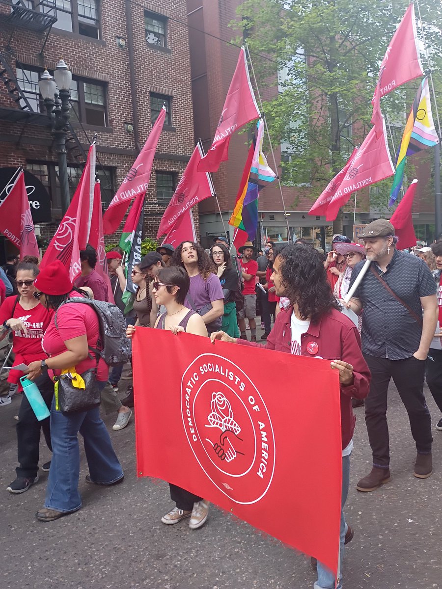 Portland DSA tweet media