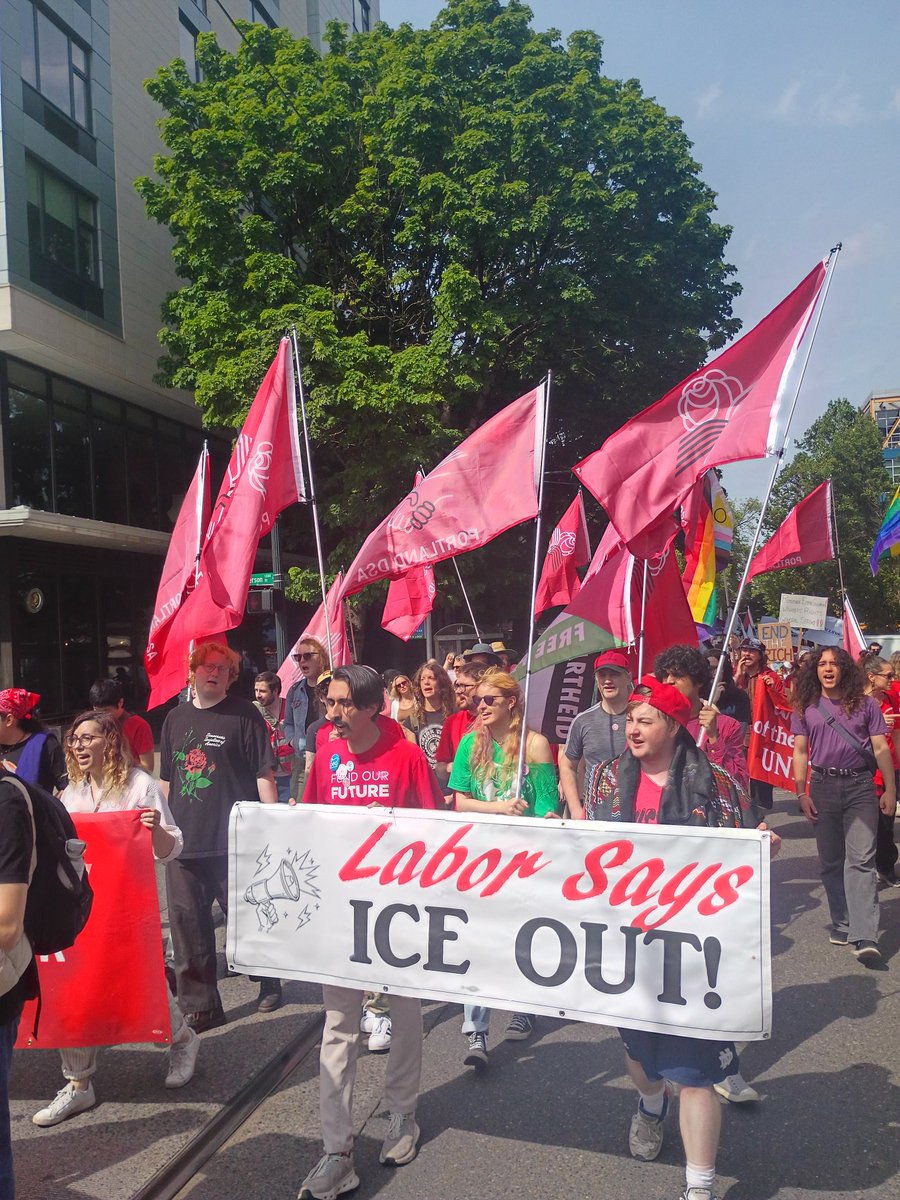 Portland DSA tweet media